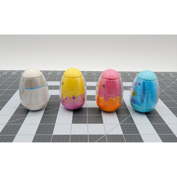Playskool Weebles Spring Figures Blue Bunny 39 Chick 40 Pink Chick 37 Sheep 38 - Picture 3 of 9